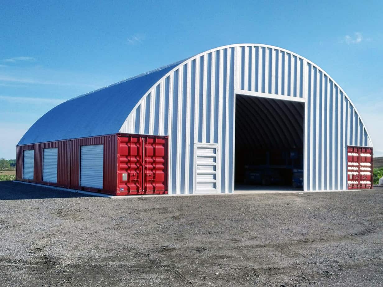 Container Covers - Steel Buildings